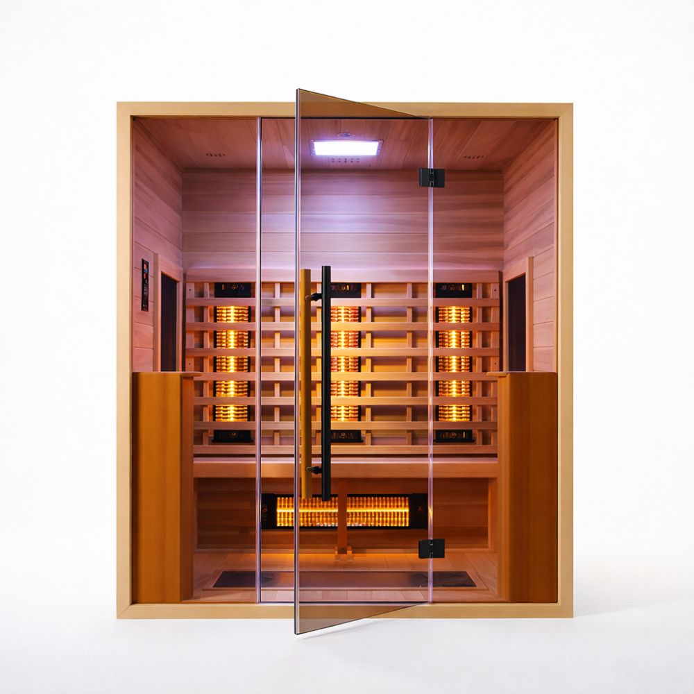 Sauna In160 z cedru czerwonego - obrazek 3