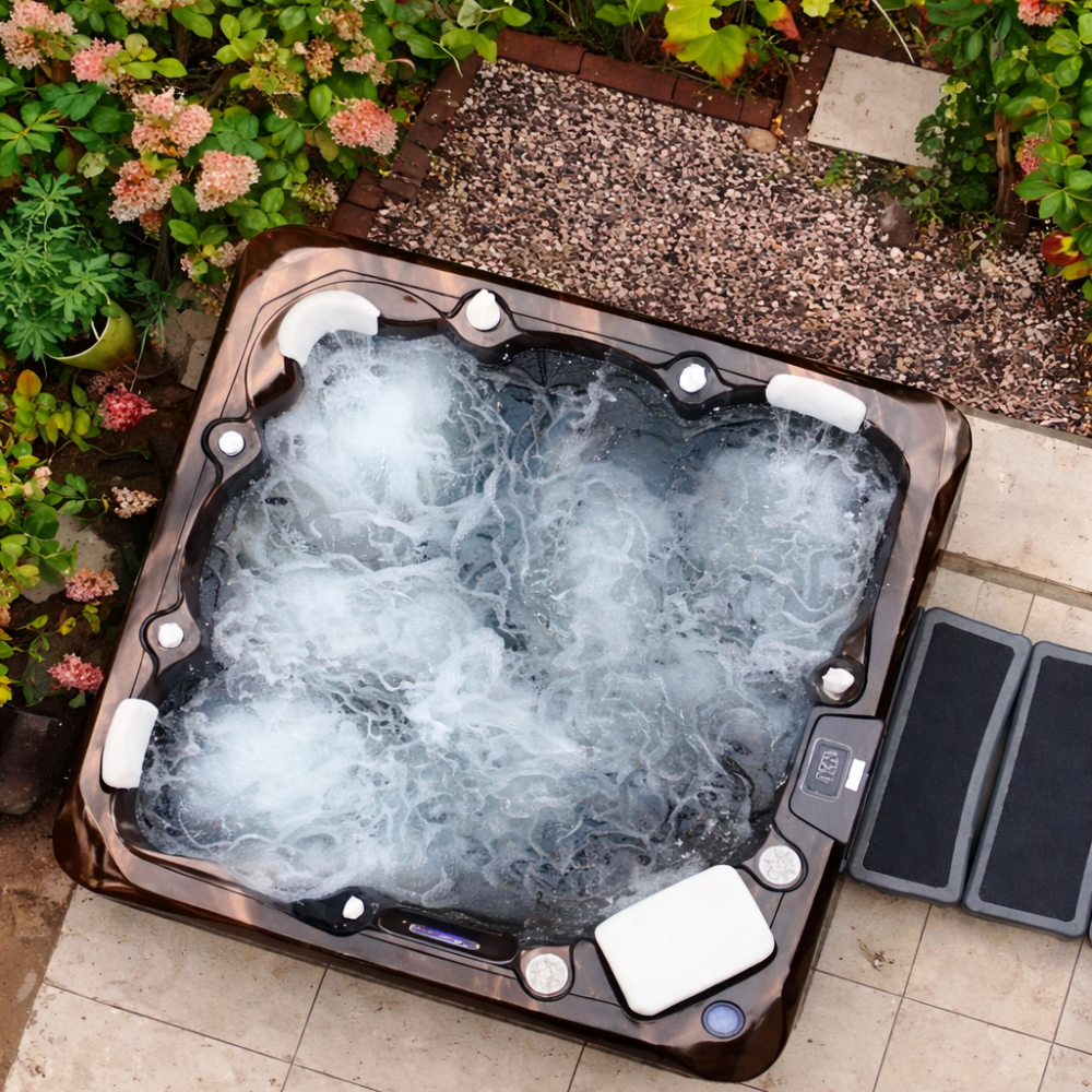 Jacuzzi Ogrodowe Angora dla 5 osób – Wanna SPA Całoroczna - obrazek 4