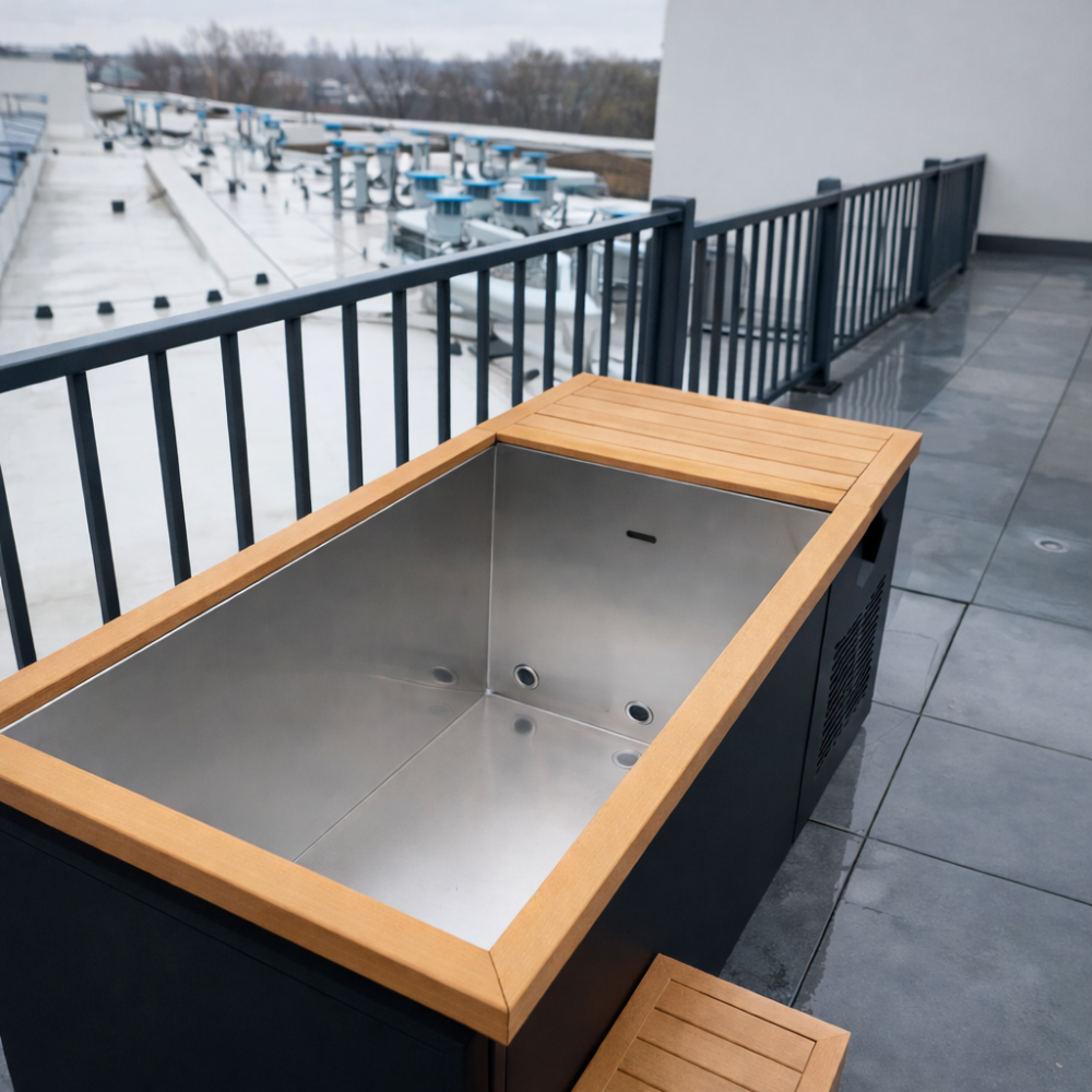 Ice Bath Helsinki – kompaktowa wanna do morsowania z regulacją temperatury i filtracją - obrazek 6