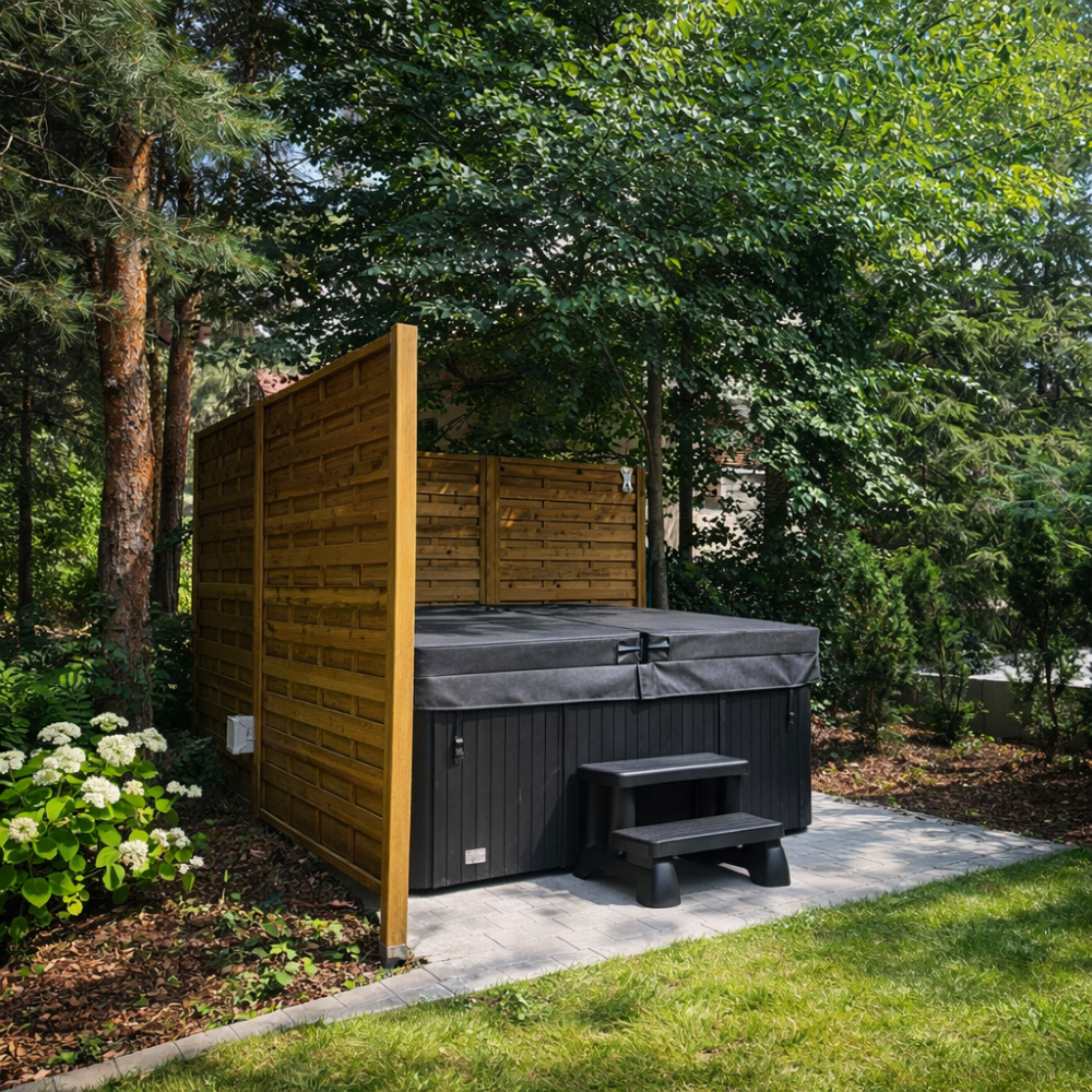 Jacuzzi Ogrodowe Goldline dla 5 osób – Wanna SPA Całoroczna - obrazek 4