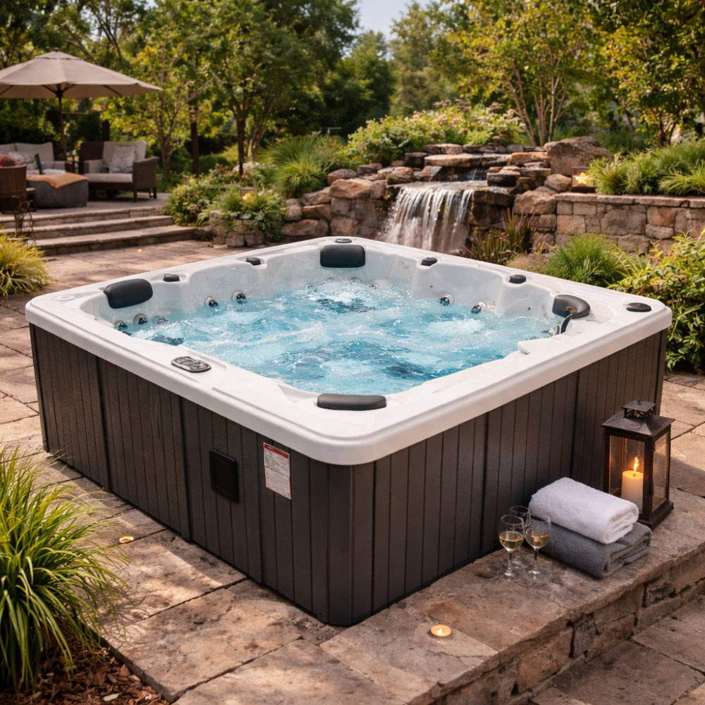 Jacuzzi Ogrodowe Divine dla 6 osób – Wanna SPA Całoroczna - obrazek 6