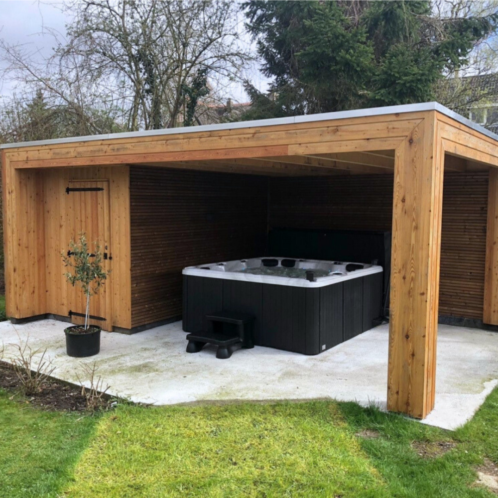 Jacuzzi Ogrodowe Napoli dla 5 osób – Wanna SPA Całoroczna - obrazek 3