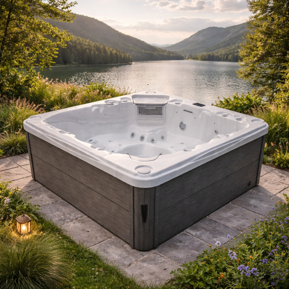 Jacuzzi Ogrodowe Aphrodite dla 5 osób – Wanna SPA Całoroczna - obrazek 2