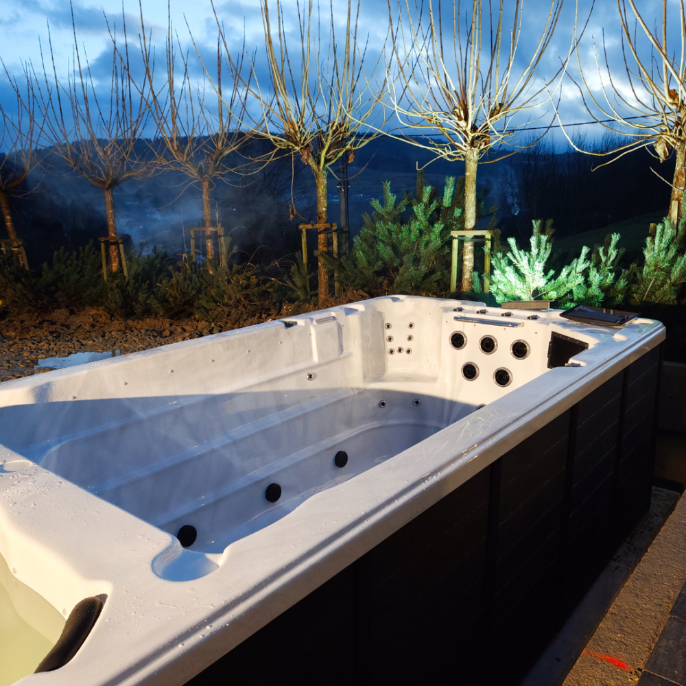 Swim Spa ALICANTE Diamond – 2w1 Basen z przeciwprądem + Jacuzzi 6m - obrazek 22