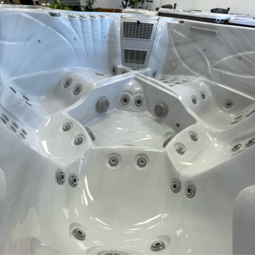Jacuzzi Ogrodowe Bordeaux dla 5 osób – Wanna SPA Całoroczna - obrazek 4