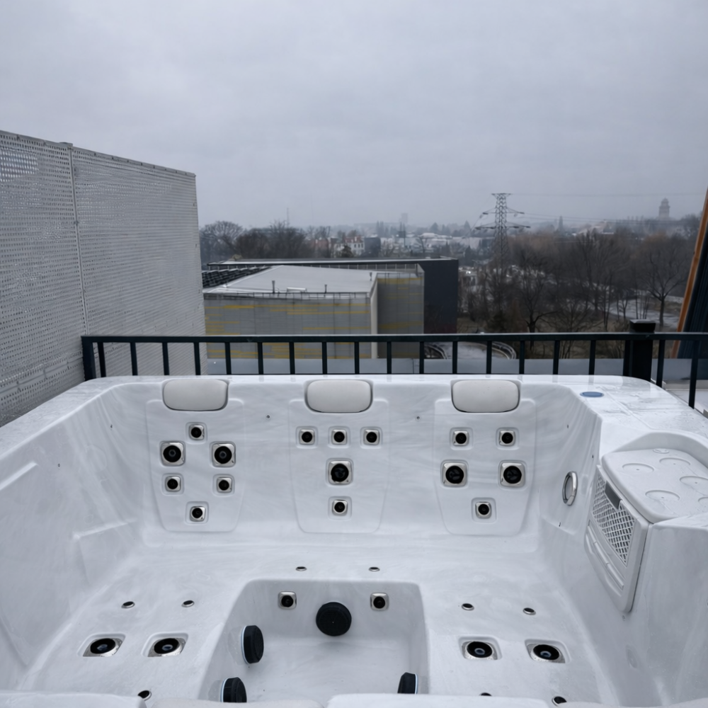 Jacuzzi Ogrodowe Discovery dla 6 osób – Wanna SPA Całoroczna - obrazek 5