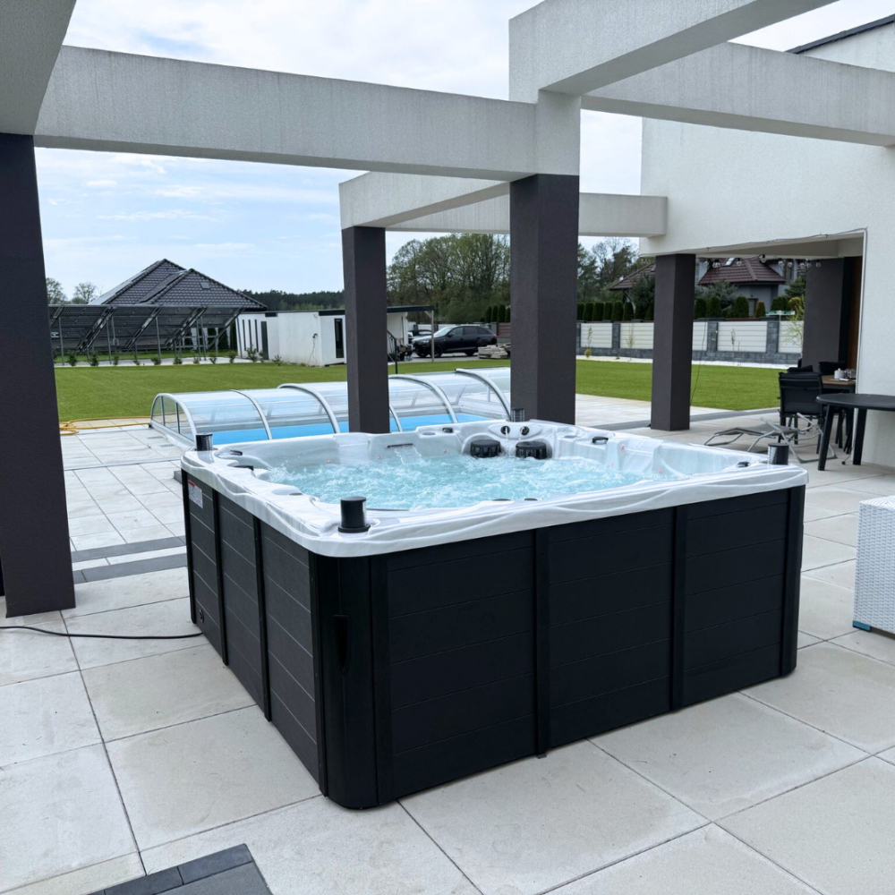 Jacuzzi Ogrodowe Eternal dla 5 osób – Wanna SPA Całoroczna - obrazek 4