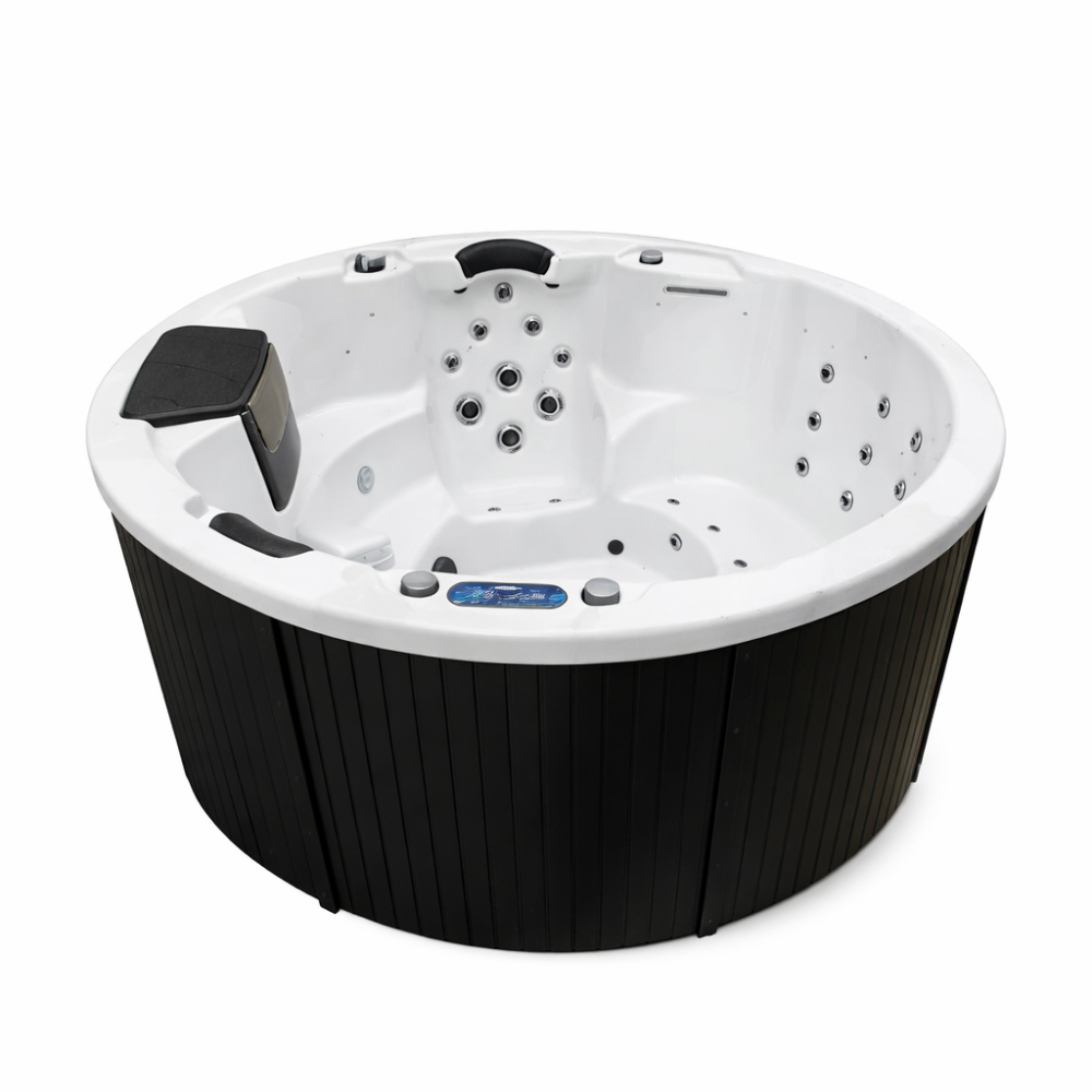 Okrągłe Jacuzzi Ogrodowe Marrakech dla 6 osób – Wanna SPA Całoroczna - obrazek 3