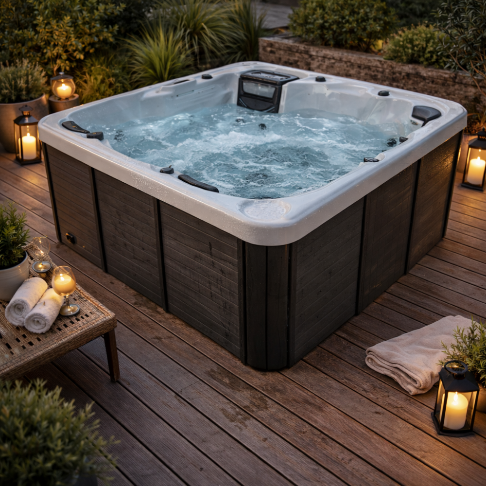 Jacuzzi Ogrodowe Napoli dla 5 osób – Wanna SPA Całoroczna - obrazek 12