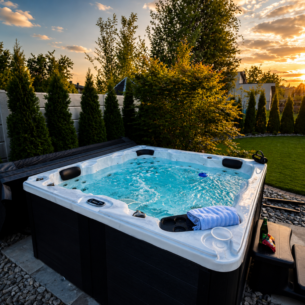 Jacuzzi Ogrodowe Nova dla 5 osób – Wanna SPA Całoroczna - obrazek 3