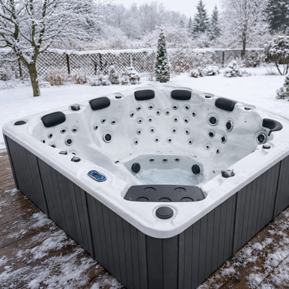 Jacuzzi Ogrodowe San Diego dla 6 osób – Wanna SPA Całoroczna - obrazek 4
