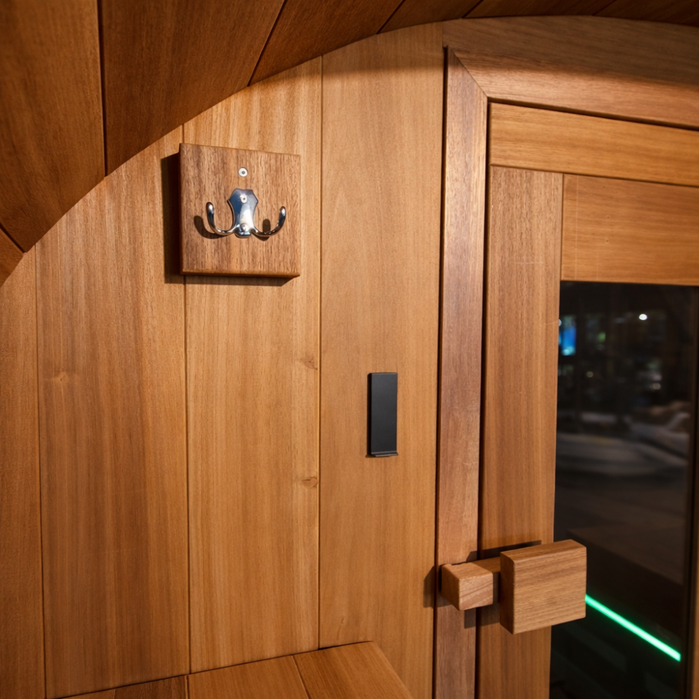 Sauna Nicksen Royal z drewna Thermo Abachi - wersja premium - obrazek 7