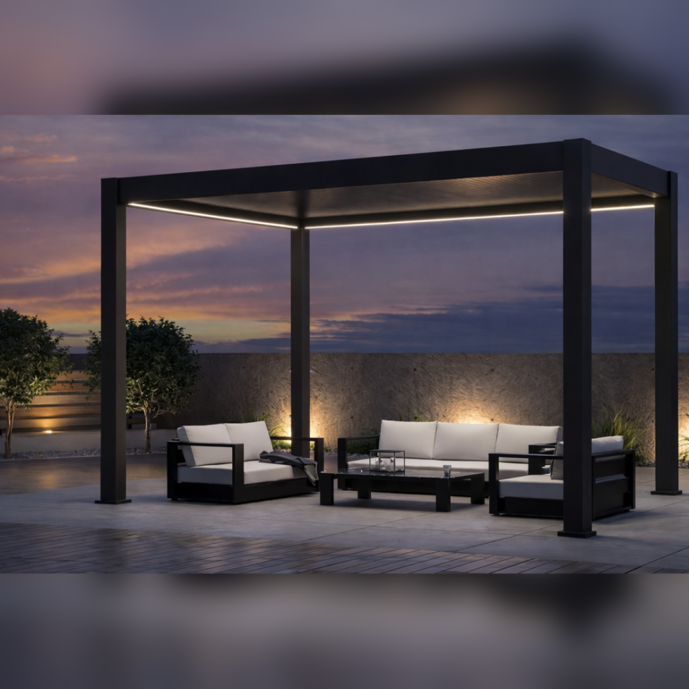 Pergola Aluminiowa Ogrodowa 300x360 cm COMFORT - obrazek 5