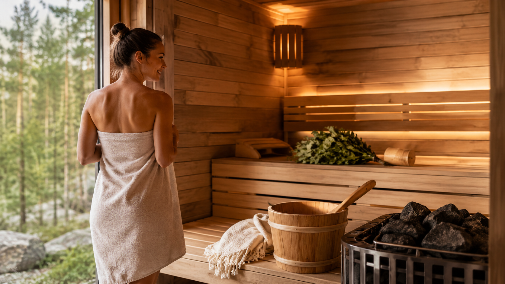 Sauna fińska – wszystko, co musisz wiedzieć przed pierwszym saunowaniem